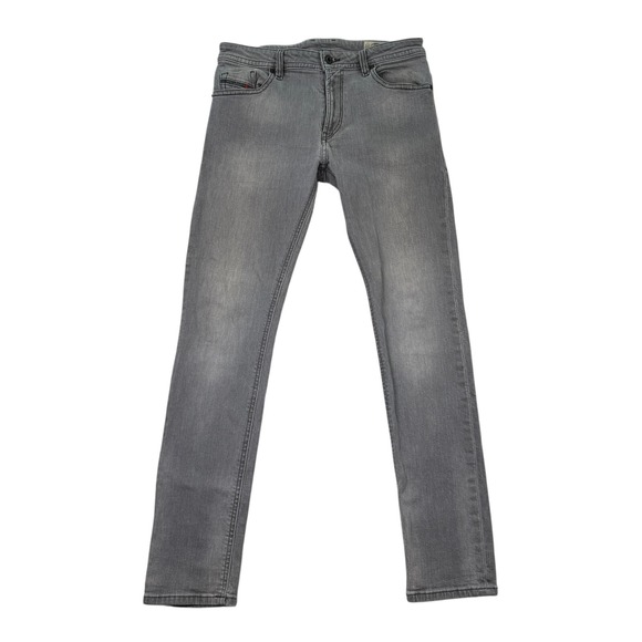 Diesel Thommer-C Jeans‎ Mens 30x32 Gray Faded RC48H Stretch Skinny Leg Slim Fit - Picture 1 of 9